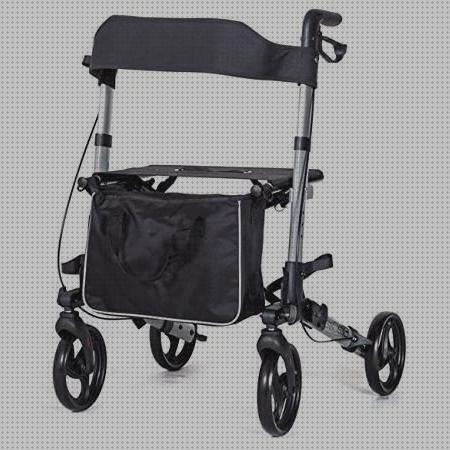 Review de andador con asiento plegable para subir bordillos