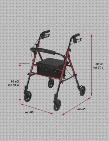 Las mejores marcas de andador asiento andadores andador con asiento regulable en altura