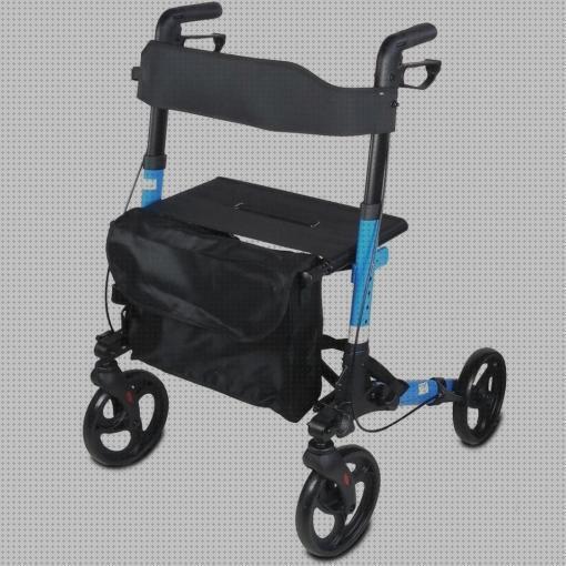 Review de andador plegable para mayores con ruedas