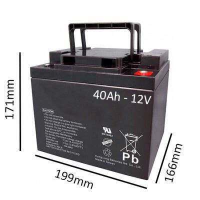 Las mejores baterias de gel sillas de ruedas 12v 40ah