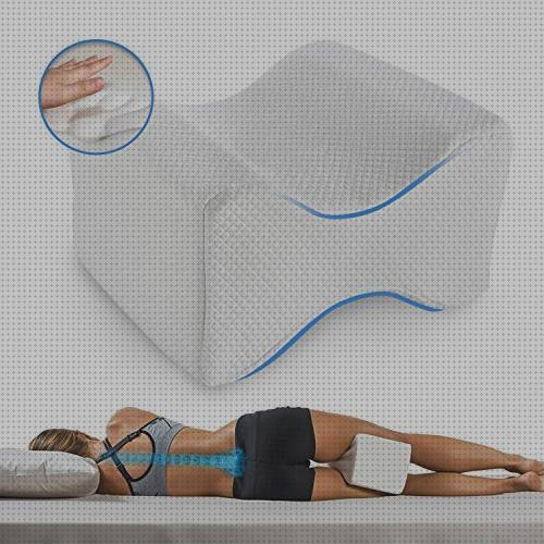 LITSPOT Almohada Ortopédica para Pierna y Rodilla, Espuma con Memoria,  Cojin para Rodillas lmohada Ortopédica, Soporte para el Tobillo y la Rodilla  – Cojín Ergonómico Dormir de Lado : : Hogar y