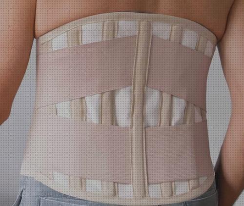 Review de faja ortopédica con ballenas sacro lumbar