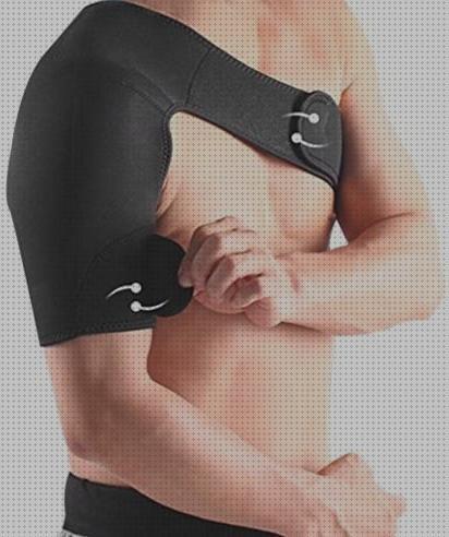 DOACT Termico Masaje Rehabilitacion Hombro, Calefactable Hombrera  Ortopedica Inmovilizador Hombreras, Adjustable Hombrera Neopreno, Bendaje  Para