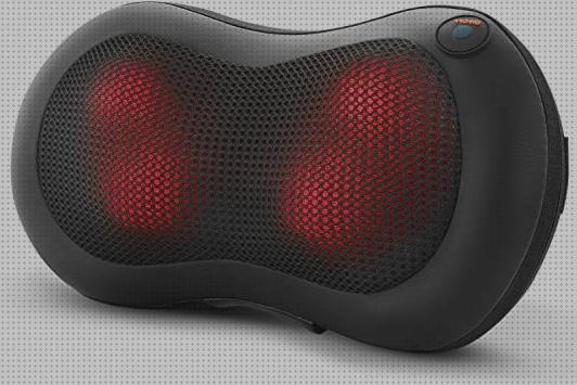 Review de naipo cojín masajeador almohada de masaje para espalda y cervical