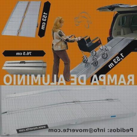 Review de rampa de aluminio plegable para silla de ruedas