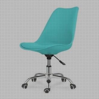 Review de silla de oficina tulip giratoria con ruedas